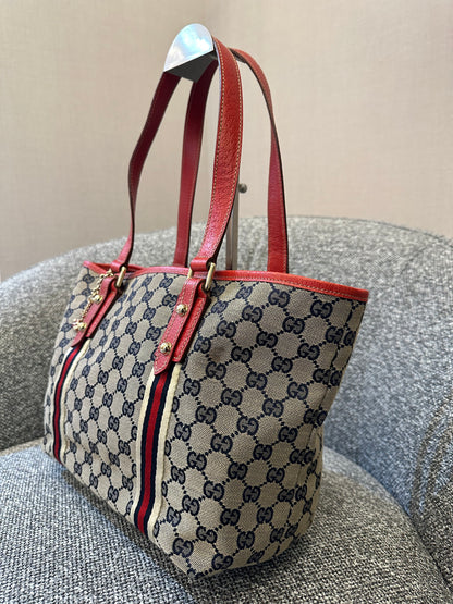 Gucci Jolicoeur GG Canvas Tote Bag