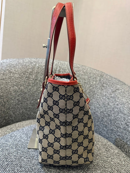 Gucci Jolicoeur GG Canvas Tote Bag