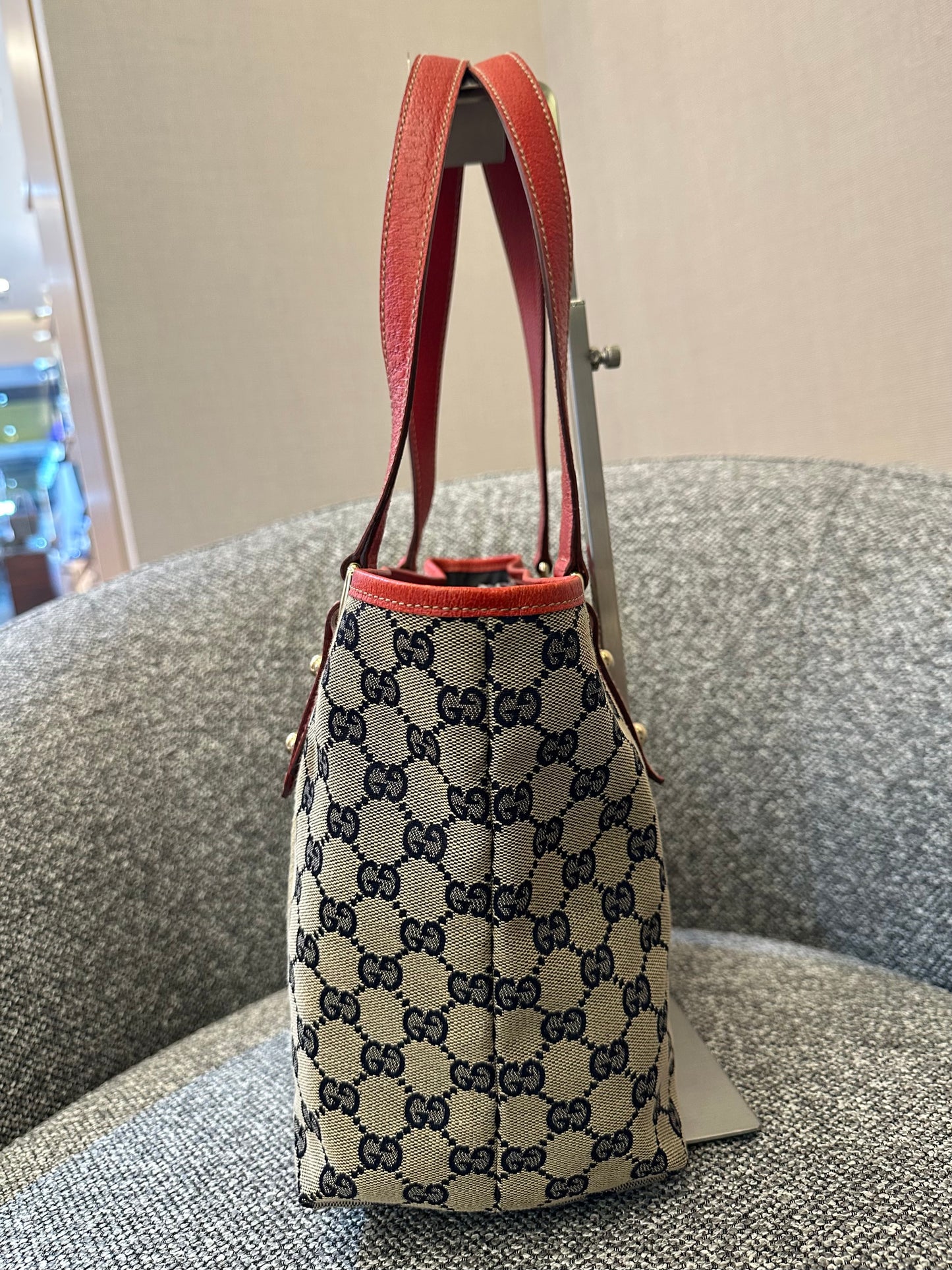 Gucci Jolicoeur GG Canvas Tote Bag