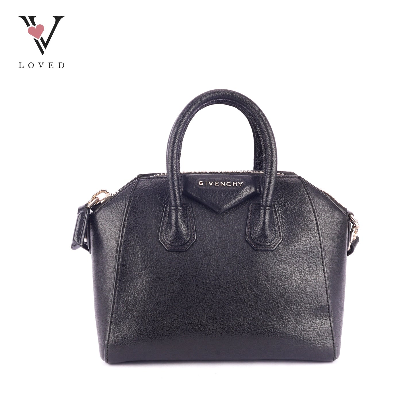 Givenchy Antigona Satchel in Black Leather