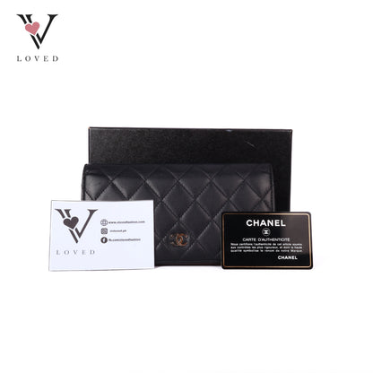 Wallet Classic Quilted Lambskin