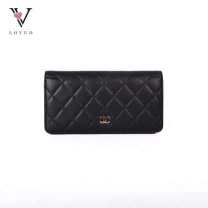 Wallet Classic Quilted Lambskin