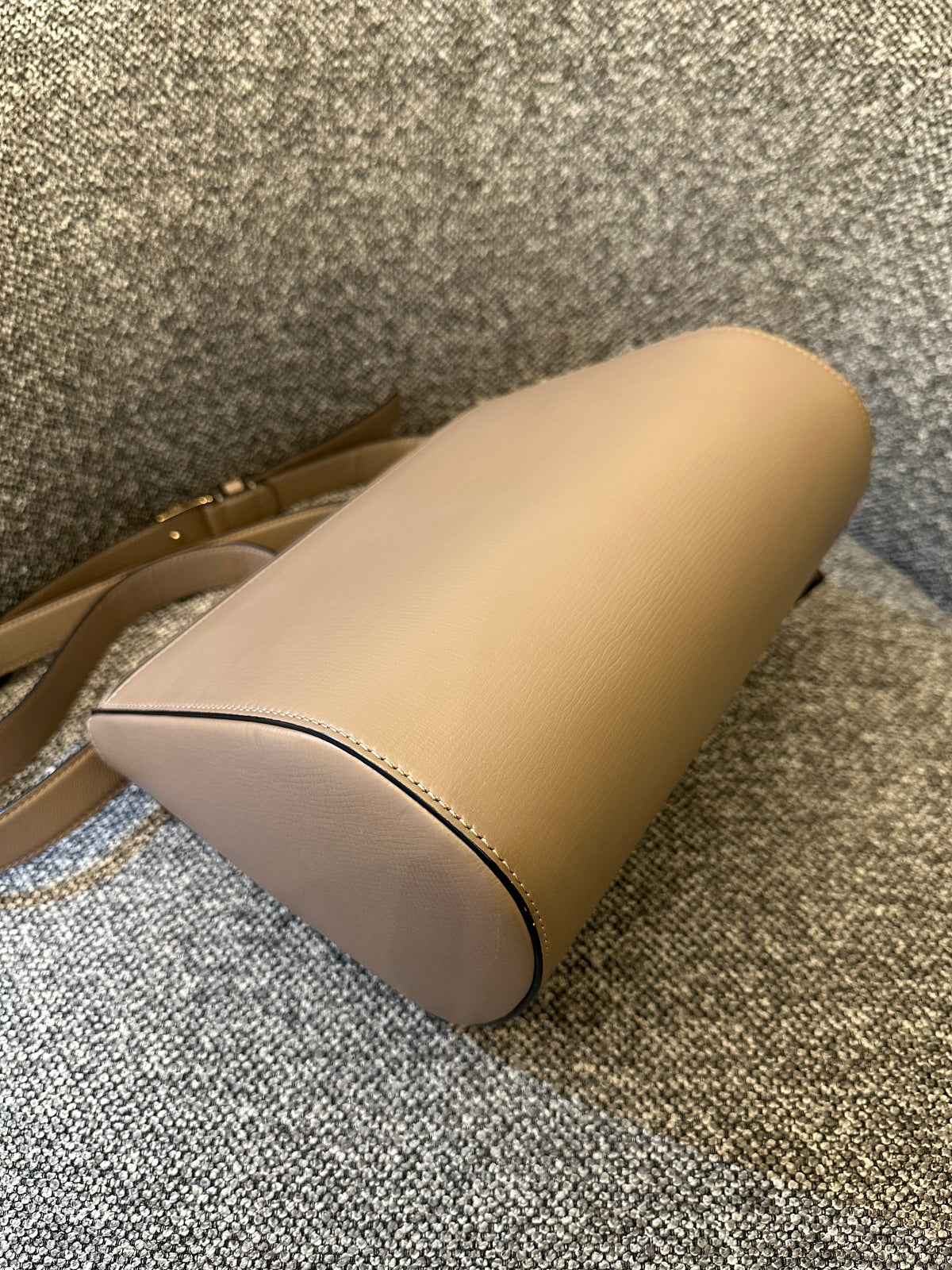 Givenchy Pandora Box In Taupe Calfskin Leather