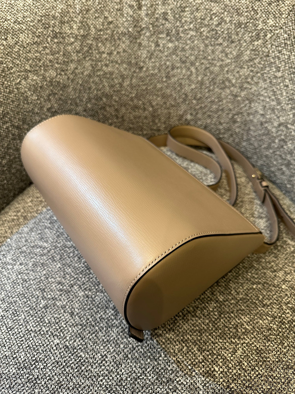 Givenchy Pandora Box In Taupe Calfskin Leather