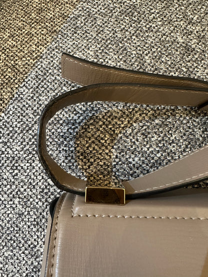 Givenchy Pandora Box In Taupe Calfskin Leather