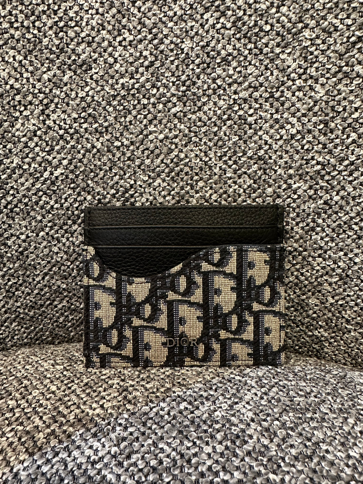 Christian Dior Saddle Card Holder