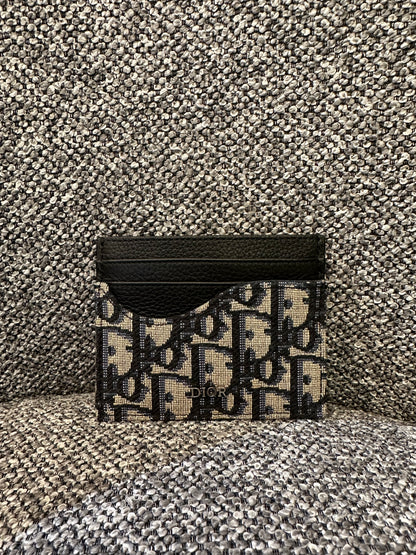 Christian Dior Saddle Card Holder