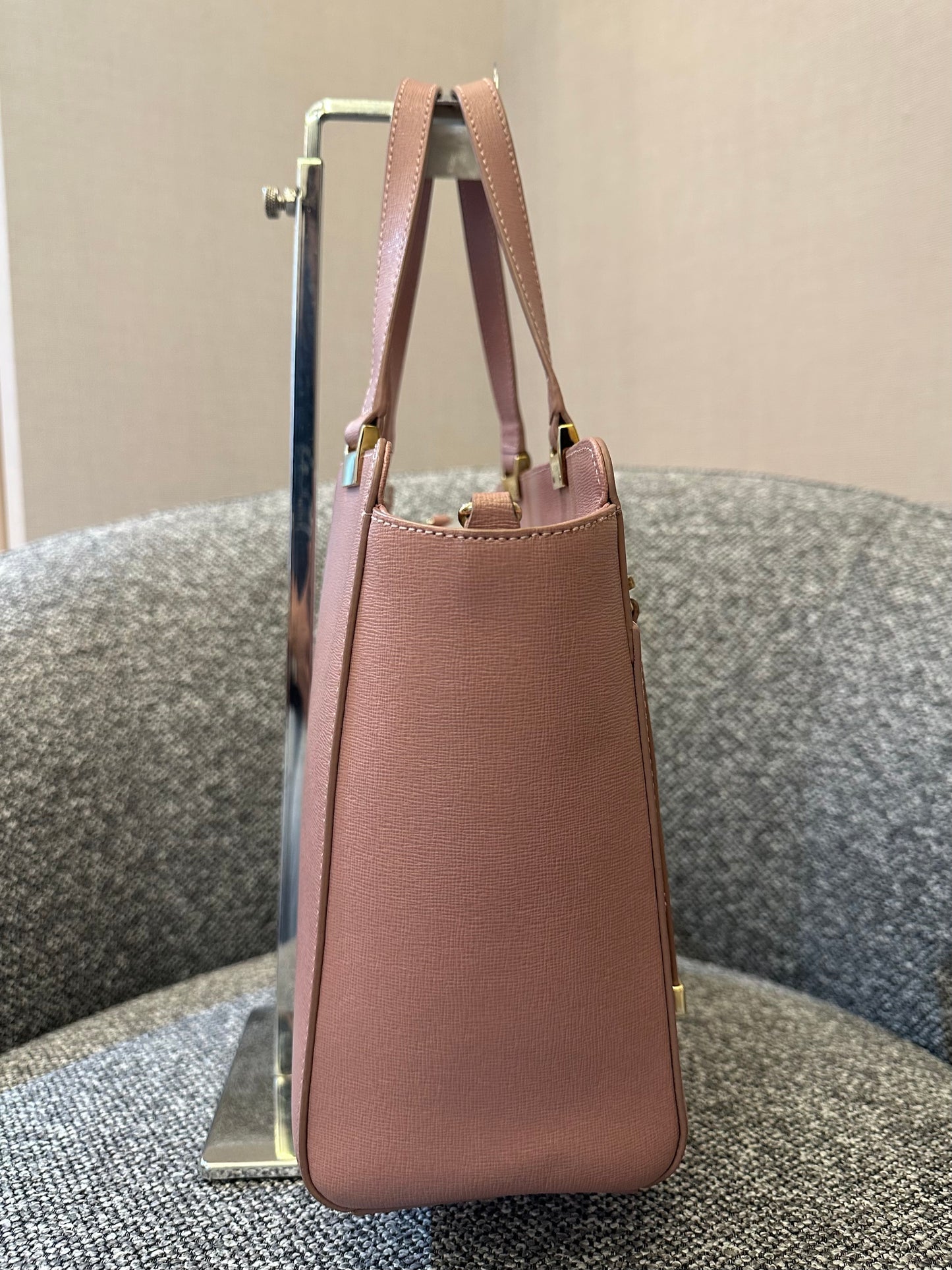 Furla Satchel in Sakura Pink