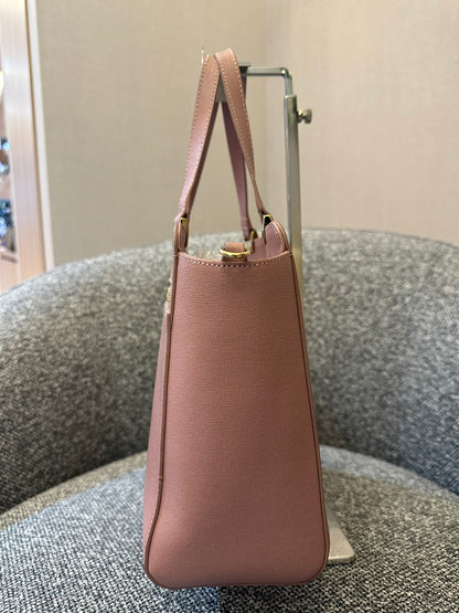 Furla Satchel in Sakura Pink