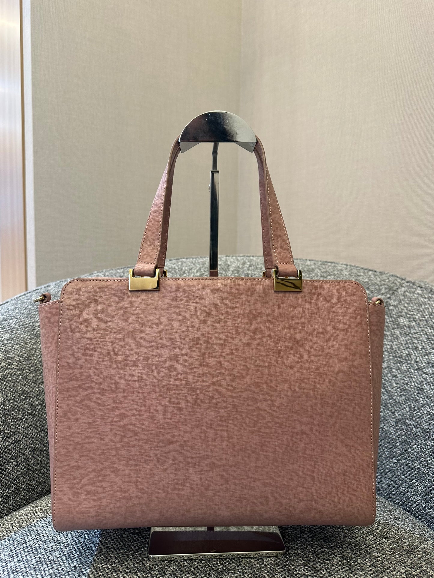 Furla Satchel in Sakura Pink
