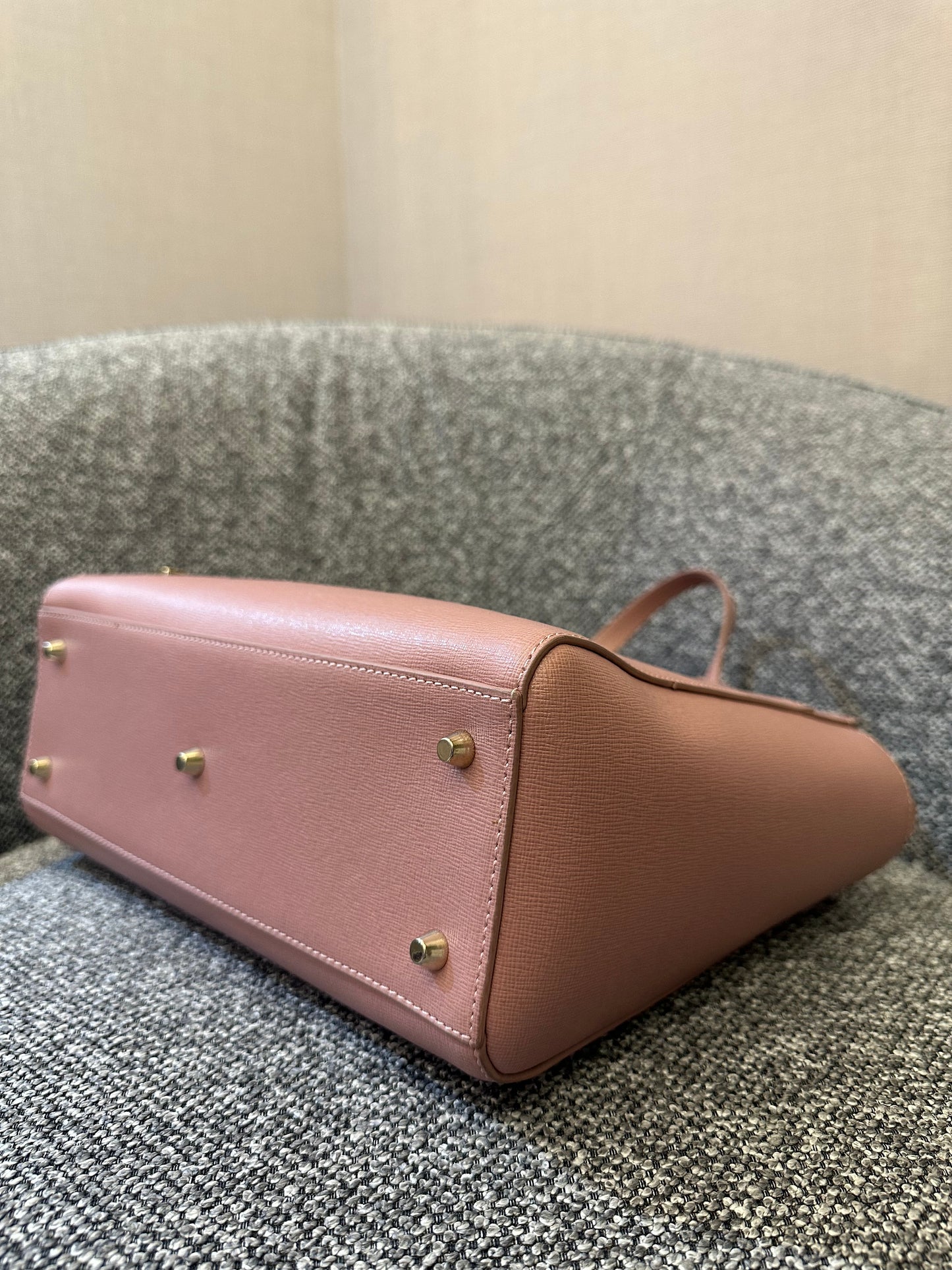 Furla Satchel in Sakura Pink