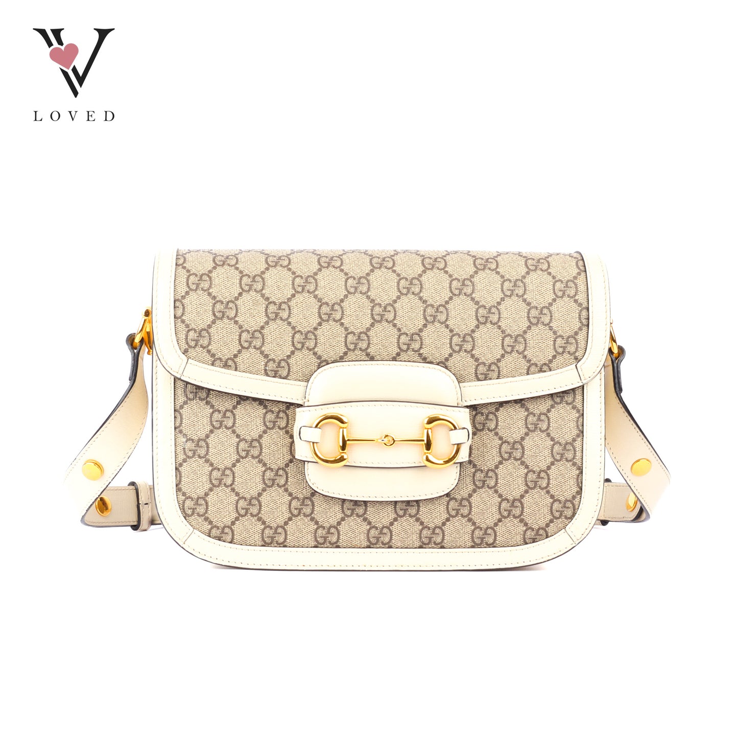 Gucci Horsebit 1955 Shoulder Bag in GG Supreme Canvas