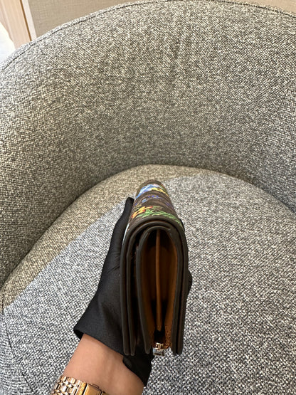 Furla Moon Shoulder Bag and Compact Wallet in Floral Print