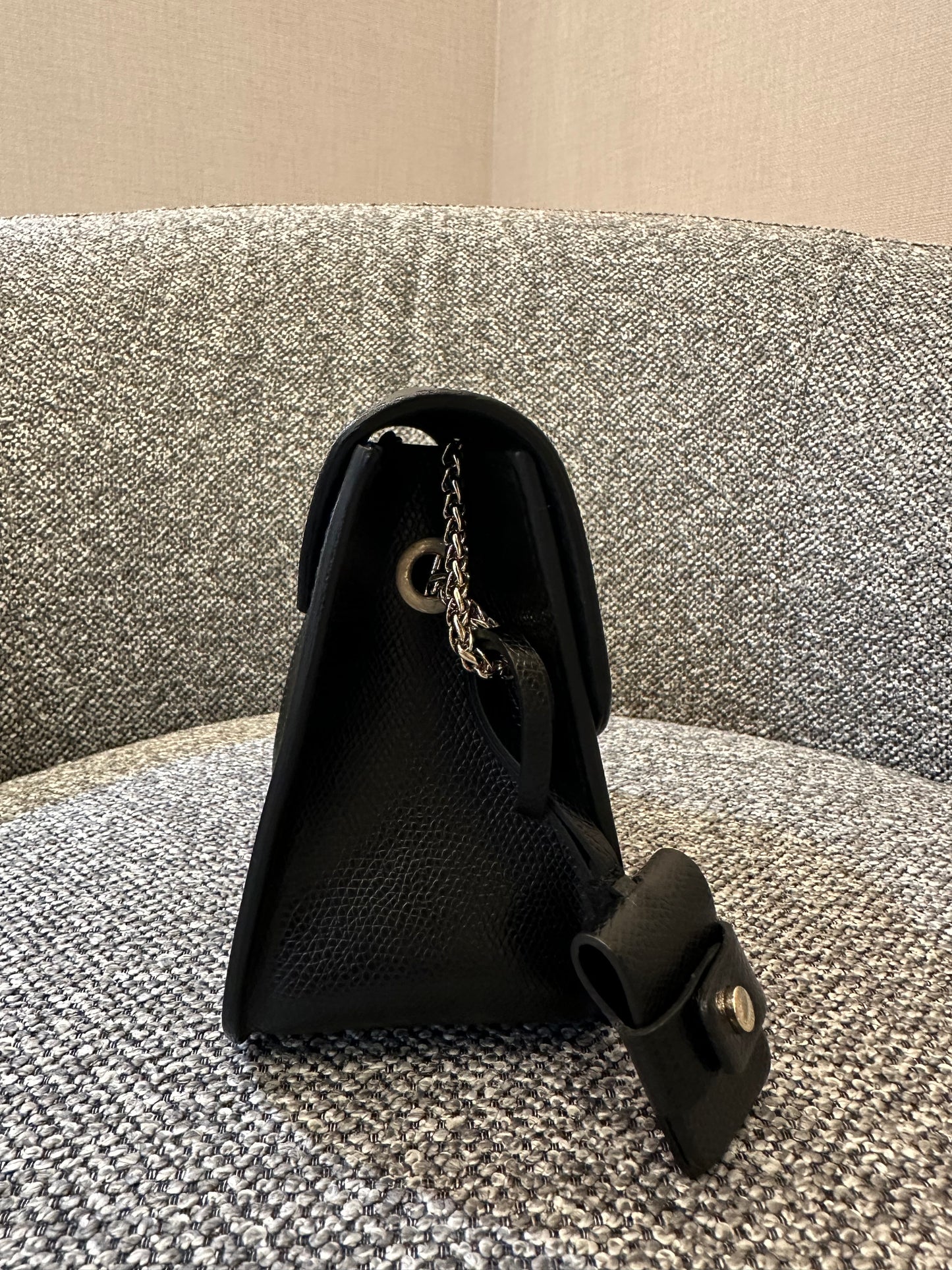 Furla Metropolis Mini Crossbody Bag In Black Leather