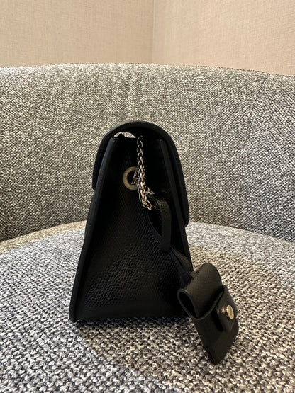 Furla Metropolis Mini Crossbody Bag In Black Leather