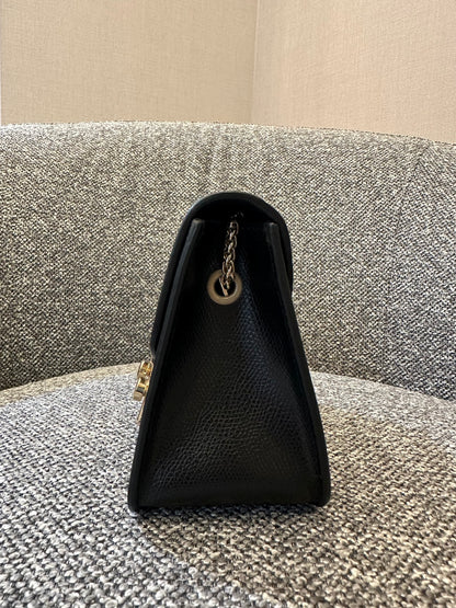 Furla Metropolis Mini Crossbody Bag In Black Leather