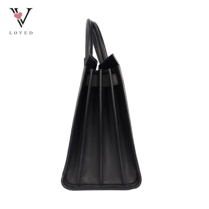 Baby Sac De Jour Small In Black Grained Leather