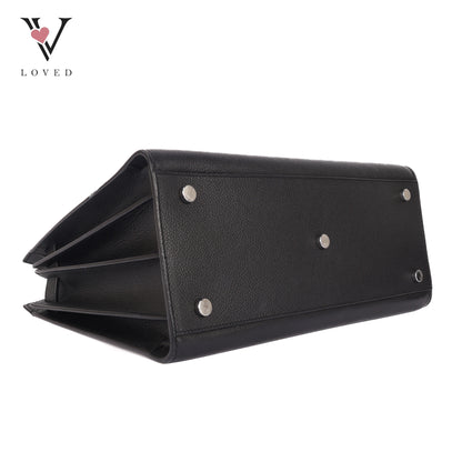 Baby Sac De Jour Small In Black Grained Leather