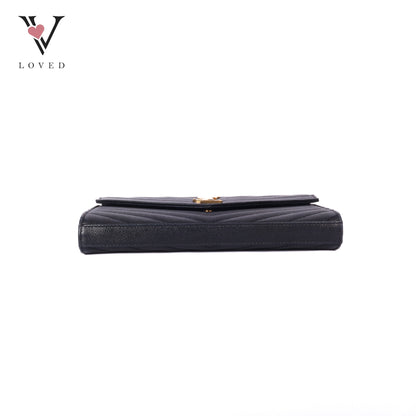 Cassandre Matelasse Leather Wallet On Chain