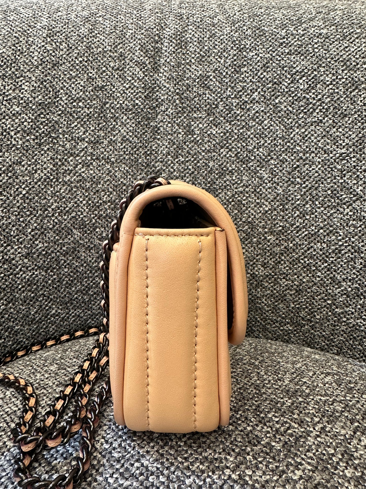 Coach Madison Crossbody Bag in Faded Blush Quilted Nappa Leather