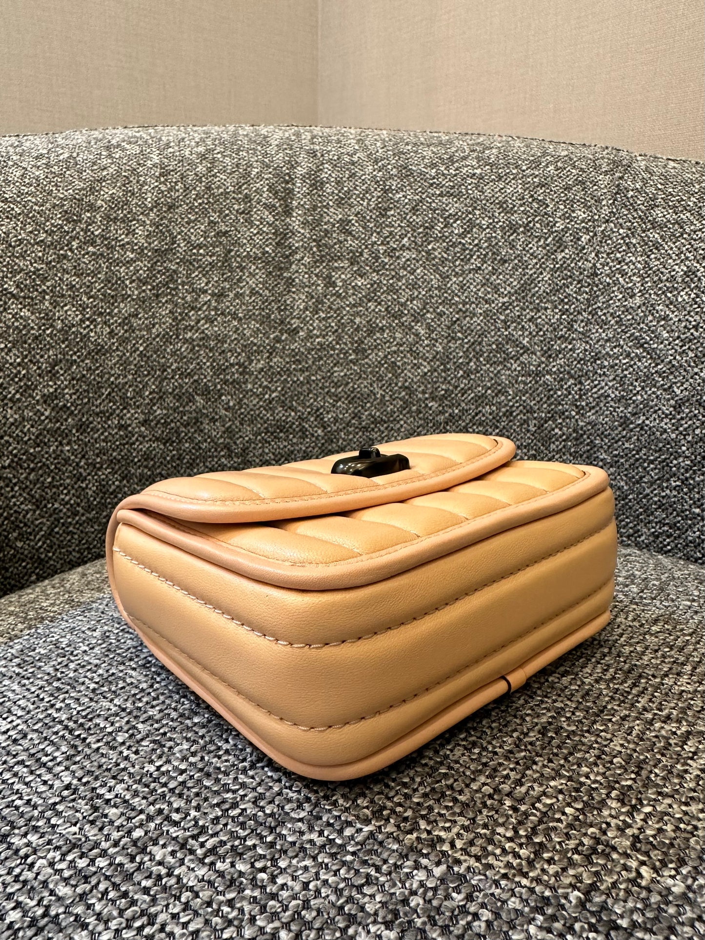 Coach Madison Crossbody Bag in Faded Blush Quilted Nappa Leather