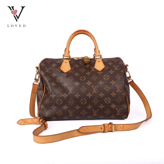 Speedy Bandouliere 30 In Monogram Canvas