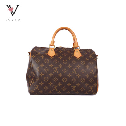 Speedy Bandouliere 30 In Monogram Canvas