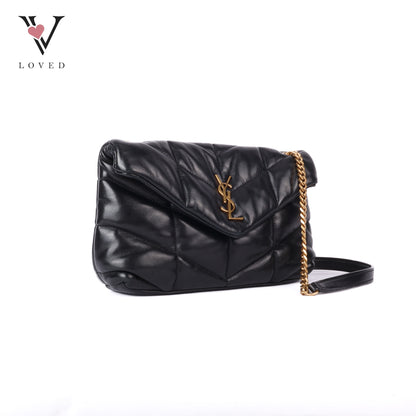 Toy Puffer Black Shoulder Bag