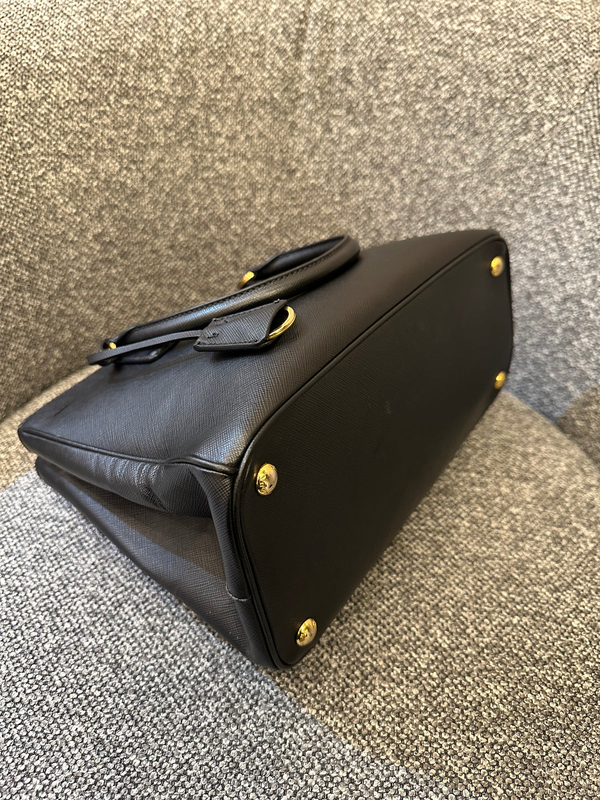 Prada Small Galleria Saffiano Leather Handbag