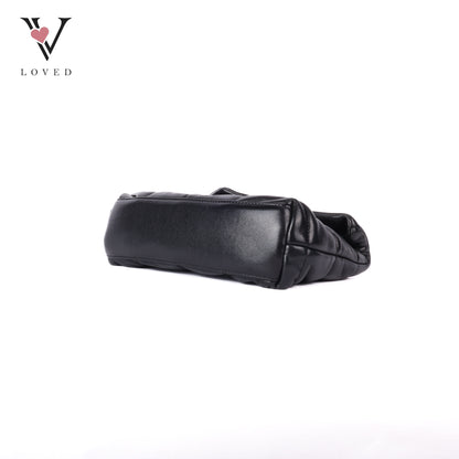 Toy Puffer Black Shoulder Bag