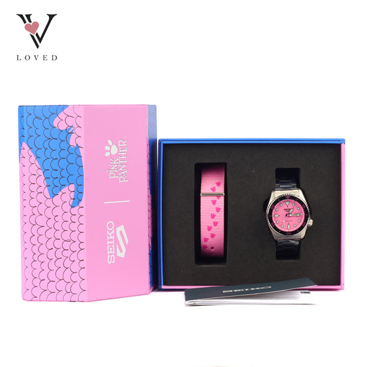 Seiko X Pink Panther Limited 5 Sports Watch