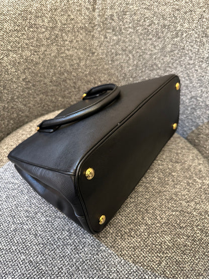 Prada Small Galleria Saffiano Leather Handbag