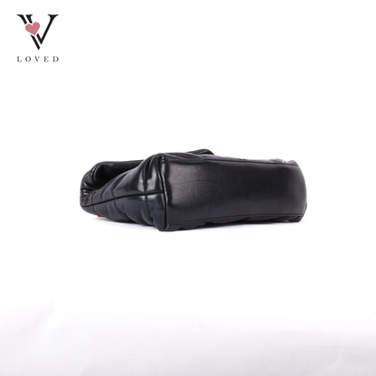 Toy Puffer Black Shoulder Bag