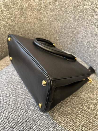 Prada Small Galleria Saffiano Leather Handbag