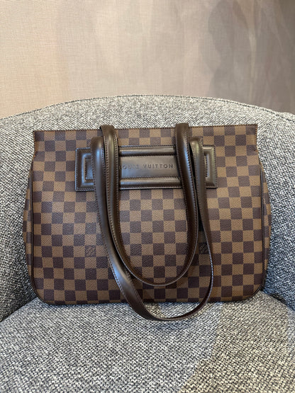 Louis Vuitton Parioli PM Bag in Damier Ebene