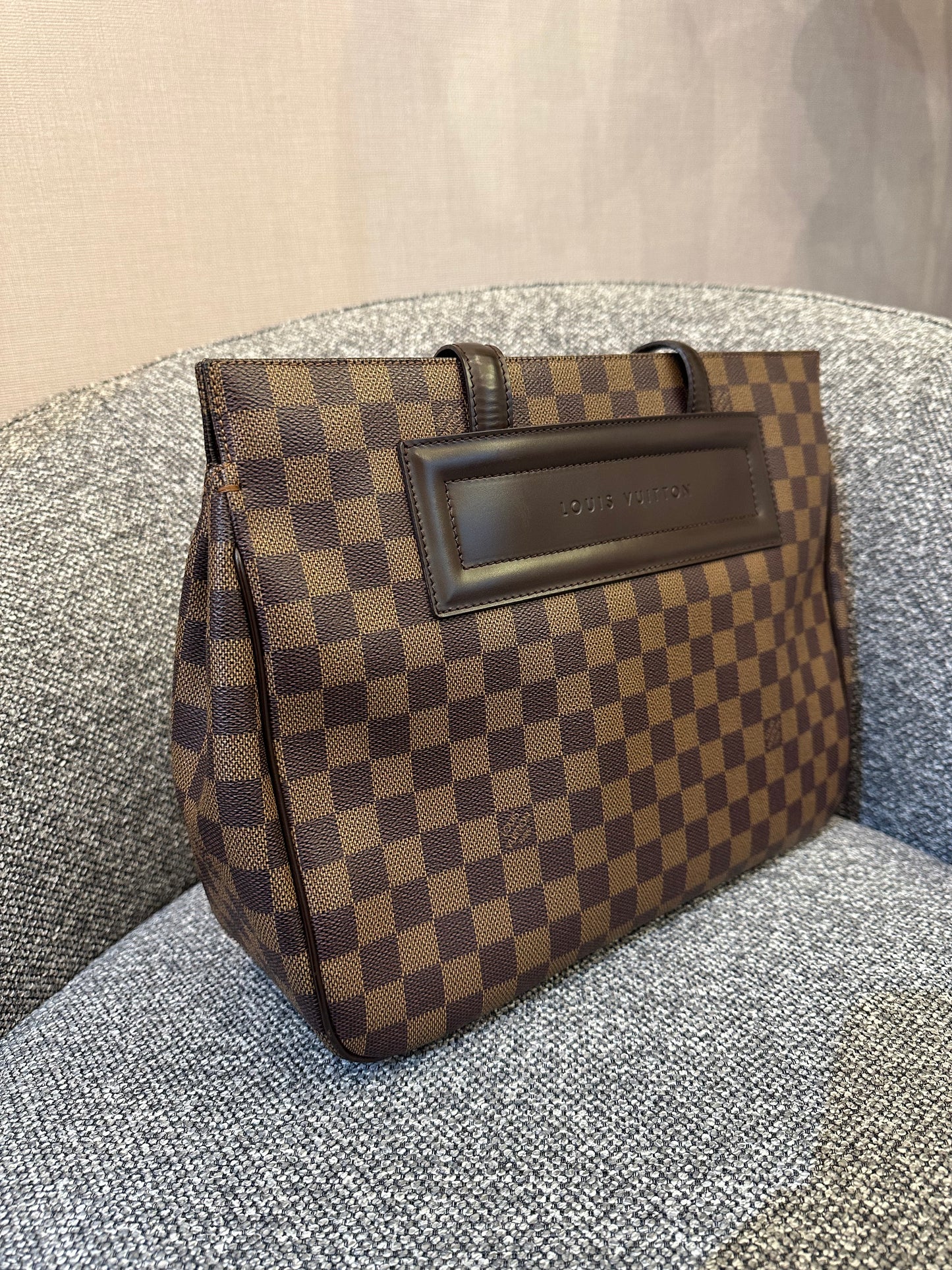 Louis Vuitton Parioli PM Bag in Damier Ebene