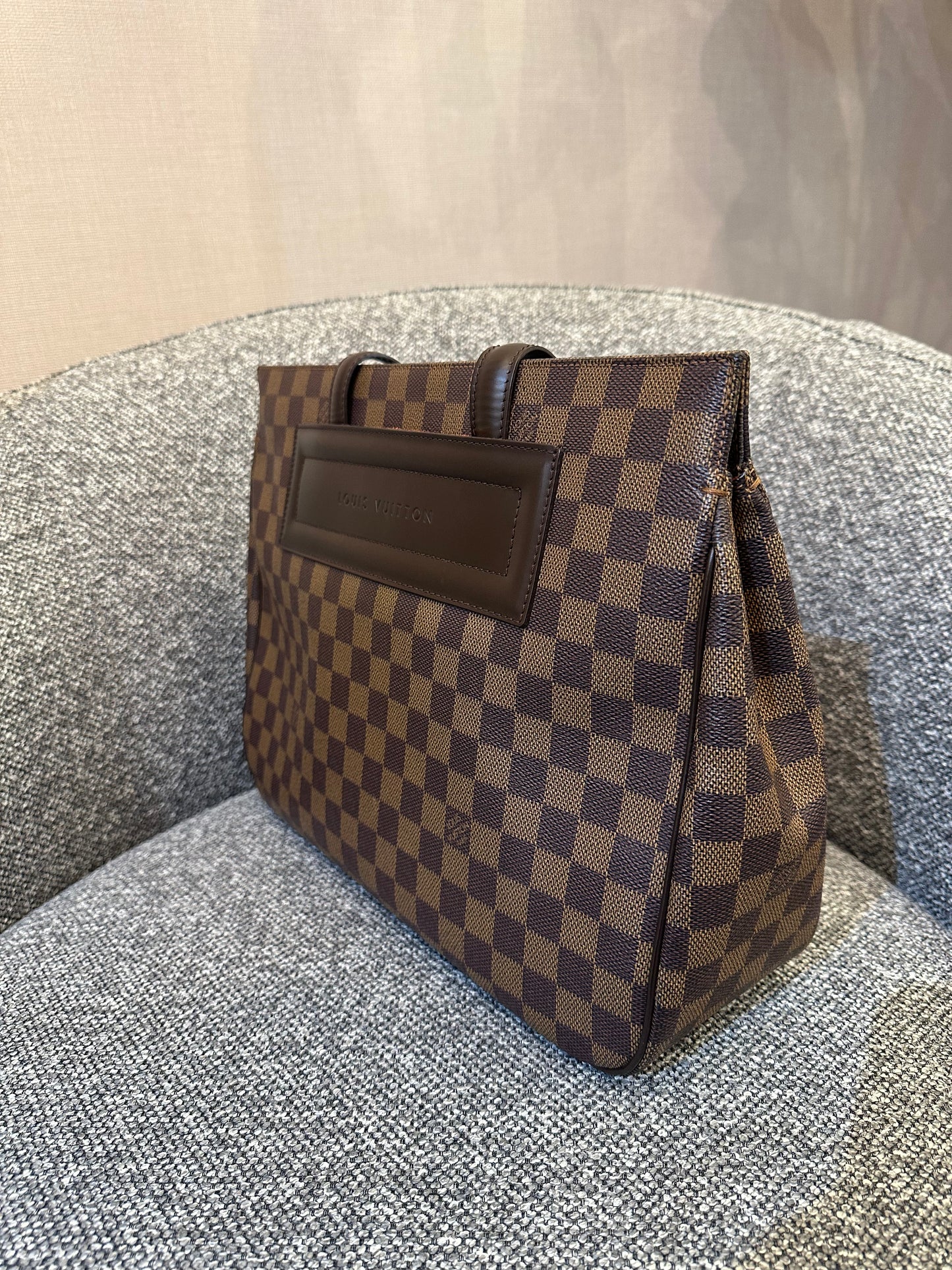 Louis Vuitton Parioli PM Bag in Damier Ebene