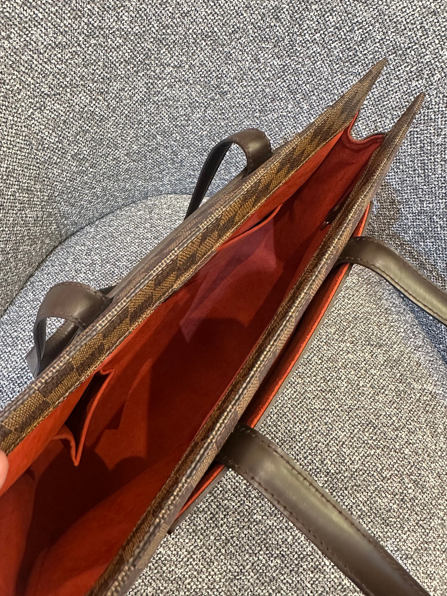 Louis Vuitton Parioli PM Bag in Damier Ebene