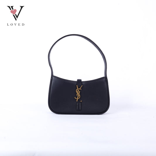 Black Mini Le 5 A 7 Hobo Bag