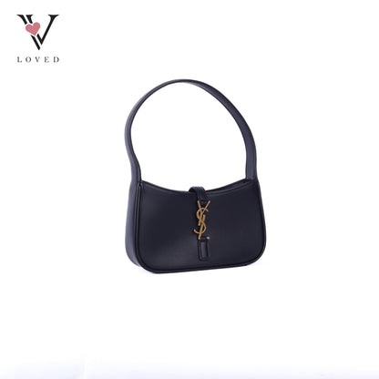 Black Mini Le 5 A 7 Hobo Bag
