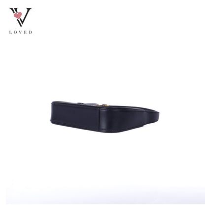 Black Mini Le 5 A 7 Hobo Bag