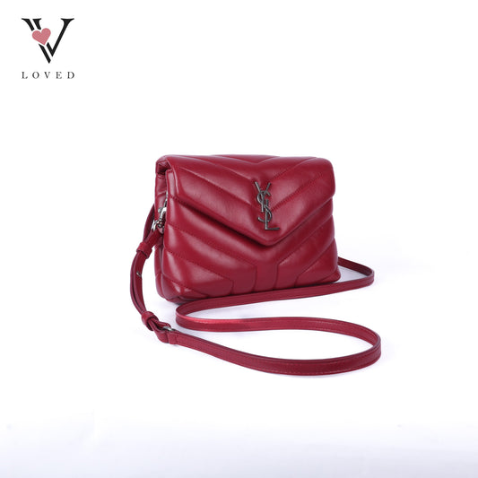 Calfskin Y Quilted Monogram Toy LouLou Crossbody