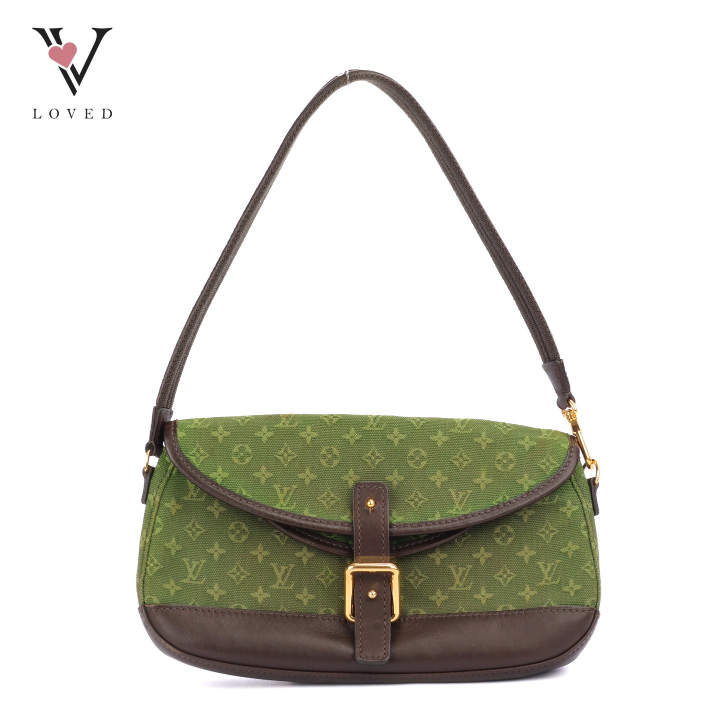 Louis Vuitton Mini Lin Marjorie Bag in Khaki Green Monogram Canvas