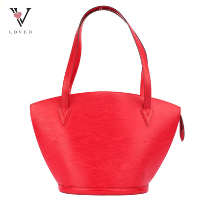 Louis Vuitton Saint Jacques in Red Epi Leather