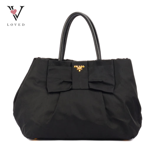 Prada Vintage Ribbon Tessuto Nylon Bag