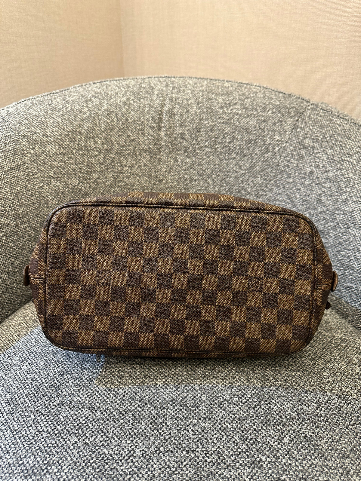 Louis Vuitton Cabas Rivington In Damier Ebene