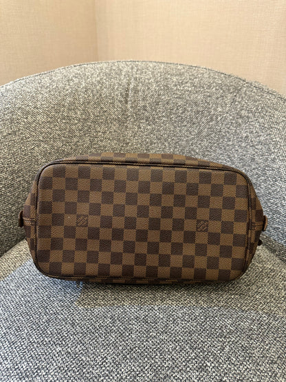 Louis Vuitton Cabas Rivington In Damier Ebene