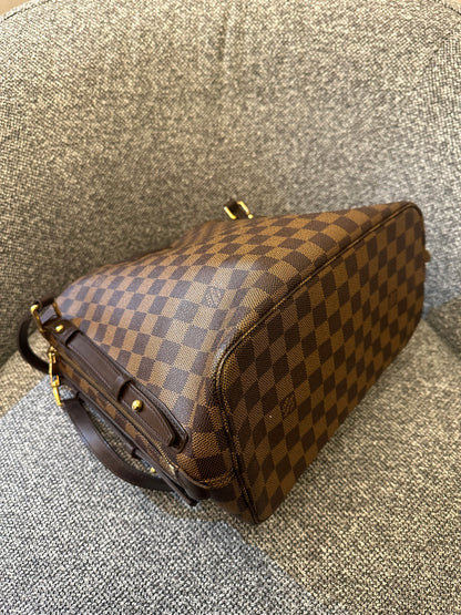 Louis Vuitton Cabas Rivington In Damier Ebene