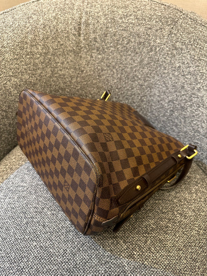 Louis Vuitton Cabas Rivington In Damier Ebene