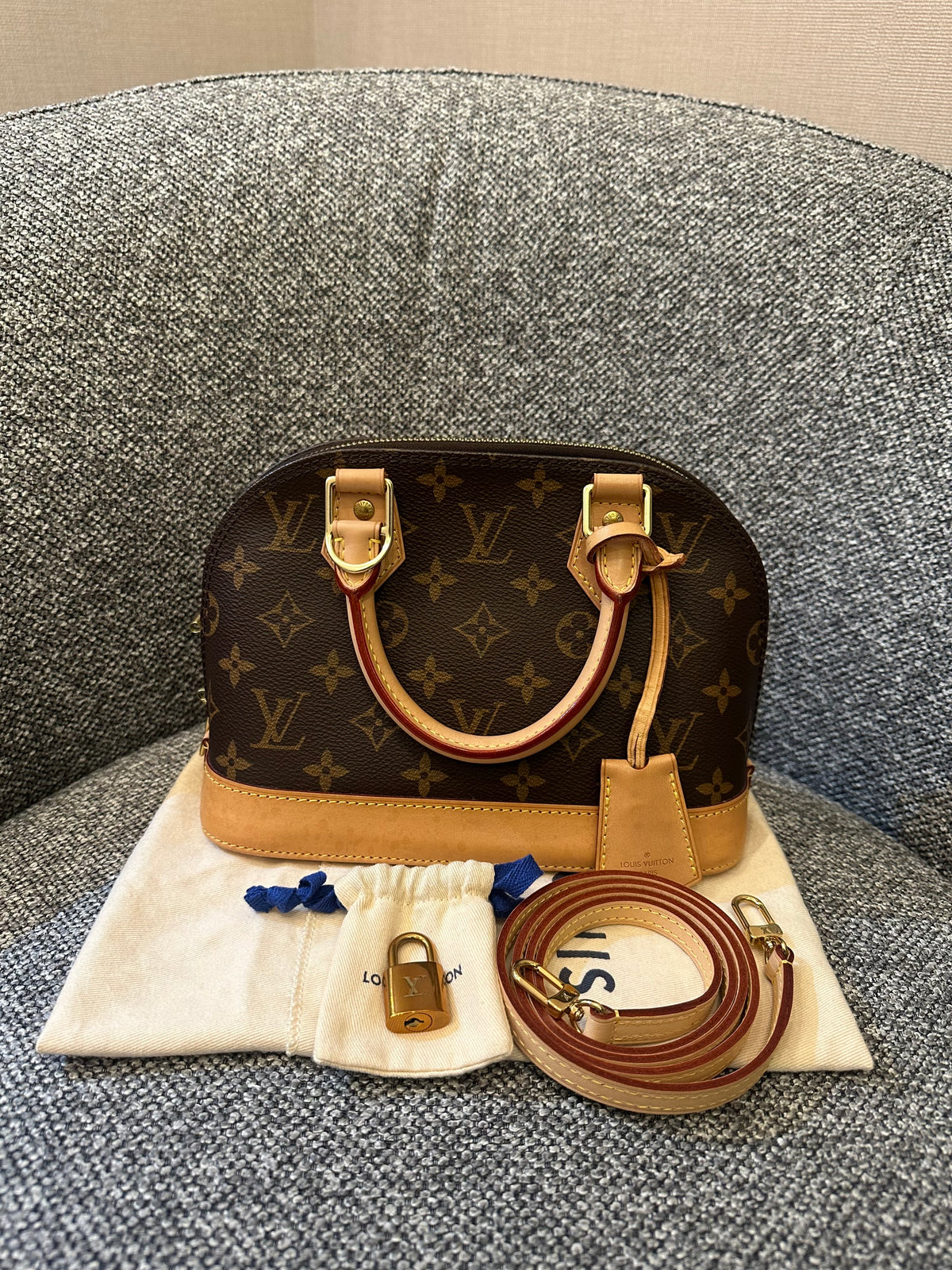 Louis Vuitton Alma BB In Monogram Canvas